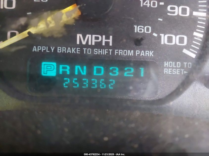 2000 Chevrolet Silverado 1500 Ls VIN: 2GCEK19TXY1257850 Lot: 43762234