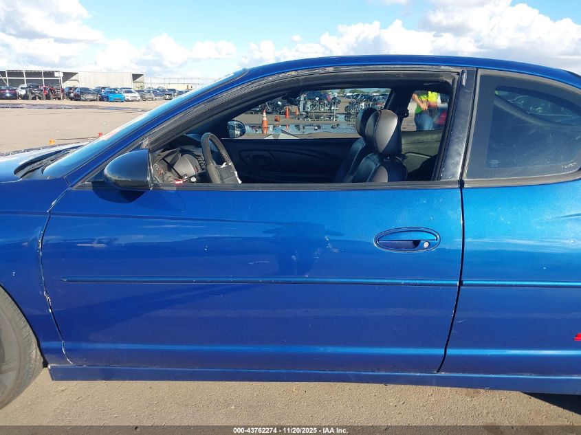 2004 Chevrolet Monte Carlo Ss VIN: 2G1WX15K749313363 Lot: 43762274