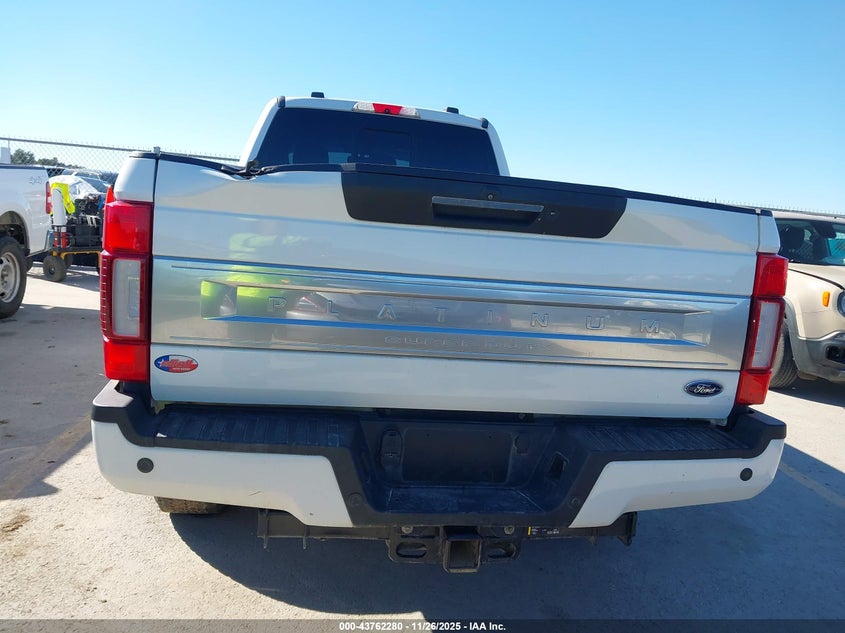 2022 Ford F-350 Platinum VIN: 1FT8W3BT0NEE66015 Lot: 43762280