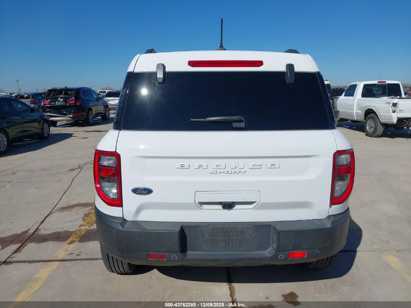 2021 Ford Bronco Sport Big Bend VIN: 3FMCR9B60MRB20827 Lot: 43762285