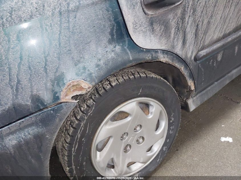 1996 Honda Civic Lx VIN: 2HGEJ6679TH516577 Lot: 43762375