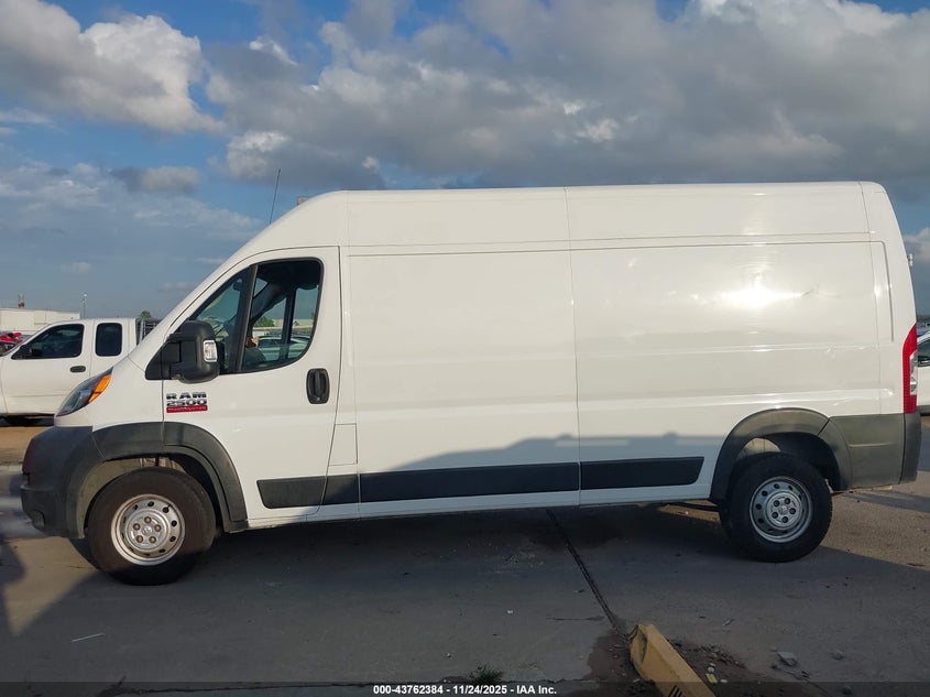 2021 Ram Promaster 2500 High Roof 159 Wb VIN: 3C6ERVDG4ME508850 Lot: 43762384
