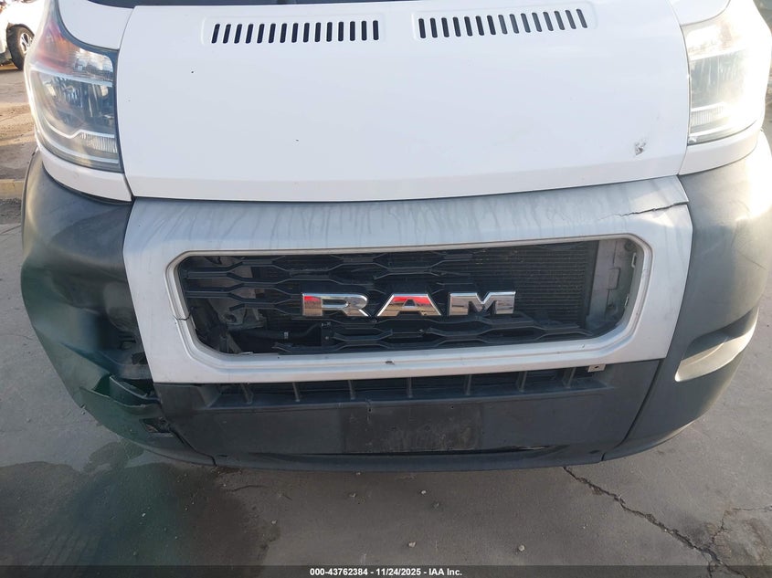 2021 Ram Promaster 2500 High Roof 159 Wb VIN: 3C6ERVDG4ME508850 Lot: 43762384