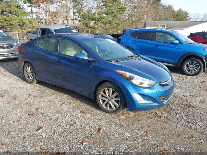 HYUNDAI ELANTRA SE