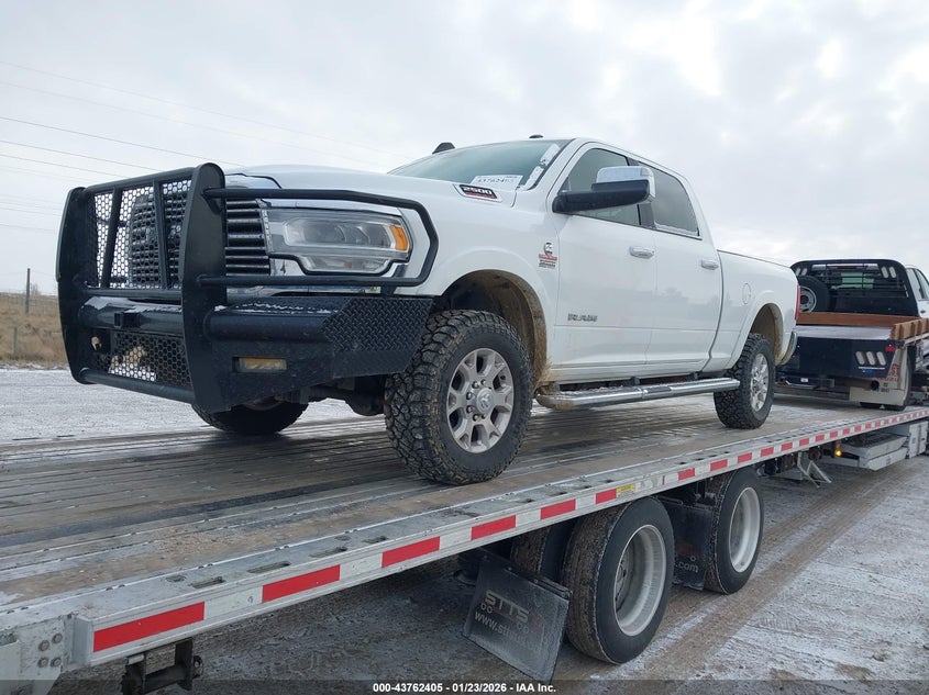 Vin: 3c6ur5fl7ng126095, lot: 44257803, ram 2500 laramie  4x4 6'4 box 20222