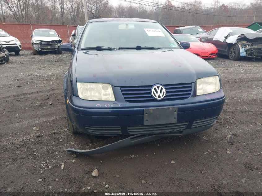 2002 Volkswagen Jetta Gl VIN: 3VWRK69M62M037898 Lot: 43762469