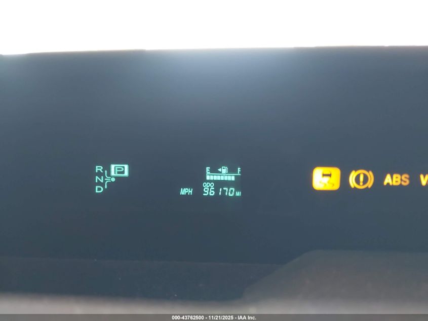 2007 Toyota Prius Touring VIN: JTDKB20U677687536 Lot: 43762500