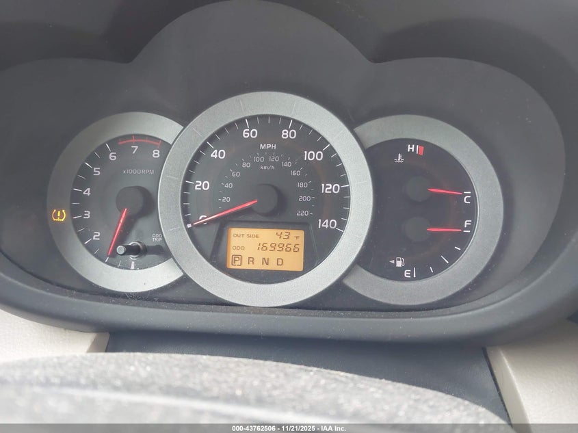 2007 Toyota Rav4 VIN: JTMBD33V875092137 Lot: 43762506