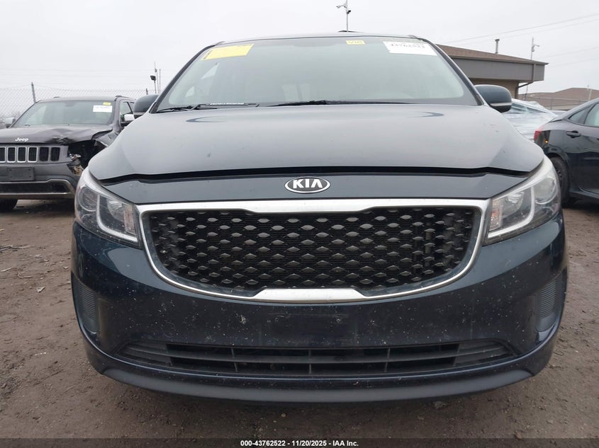 2017 Kia Sedona Lx VIN: KNDMB5C10H6224164 Lot: 43762522