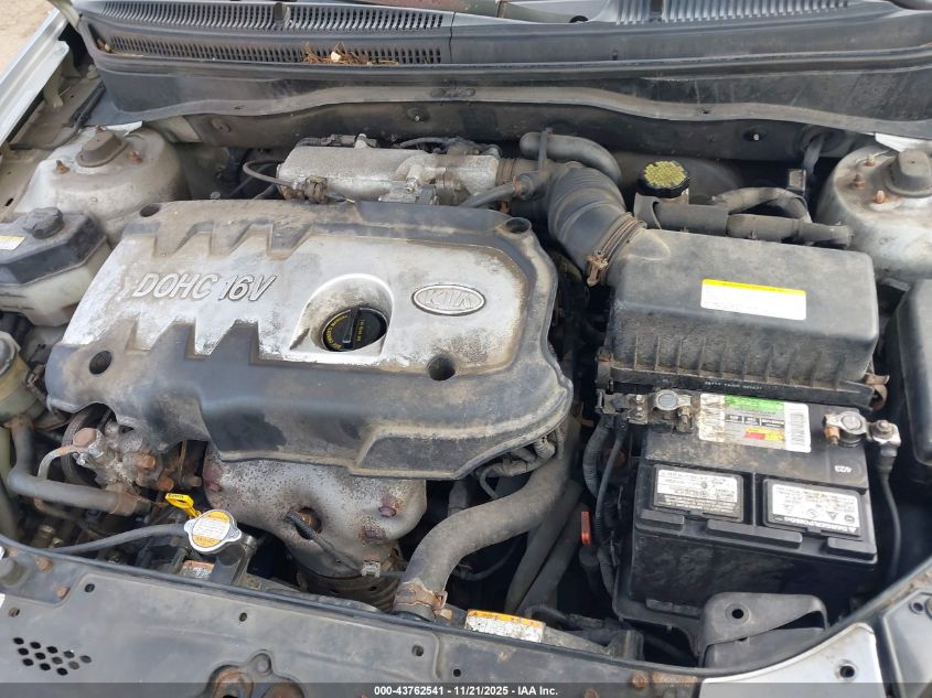 2006 Kia Rio Lx VIN: KNADE123466152902 Lot: 43762541