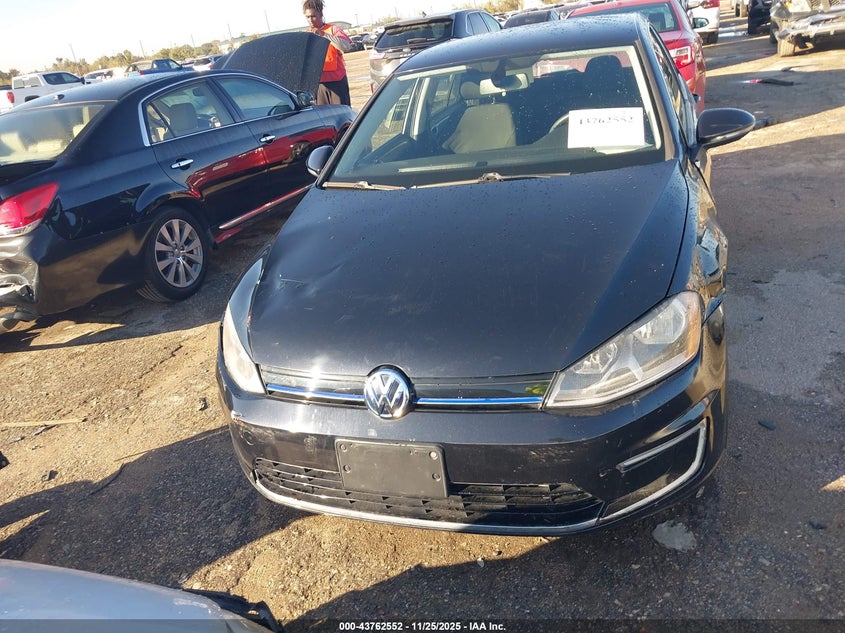 2016 Volkswagen E-Golf Se VIN: WVWKP7AU1GW902338 Lot: 43762552