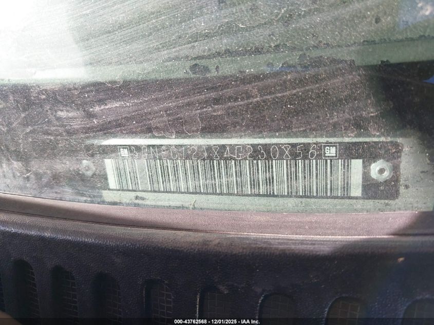 2004 Chevrolet Avalanche 1500 VIN: 3GNEC12T84G230856 Lot: 43762568