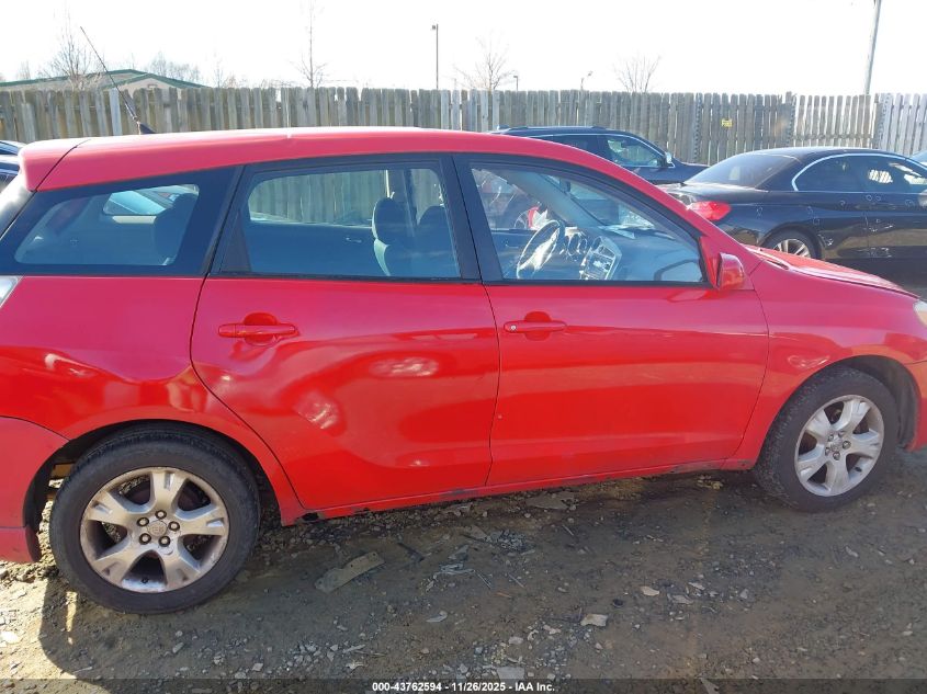2005 Toyota Matrix Xr VIN: 2T1KR32E75C375311 Lot: 43762594