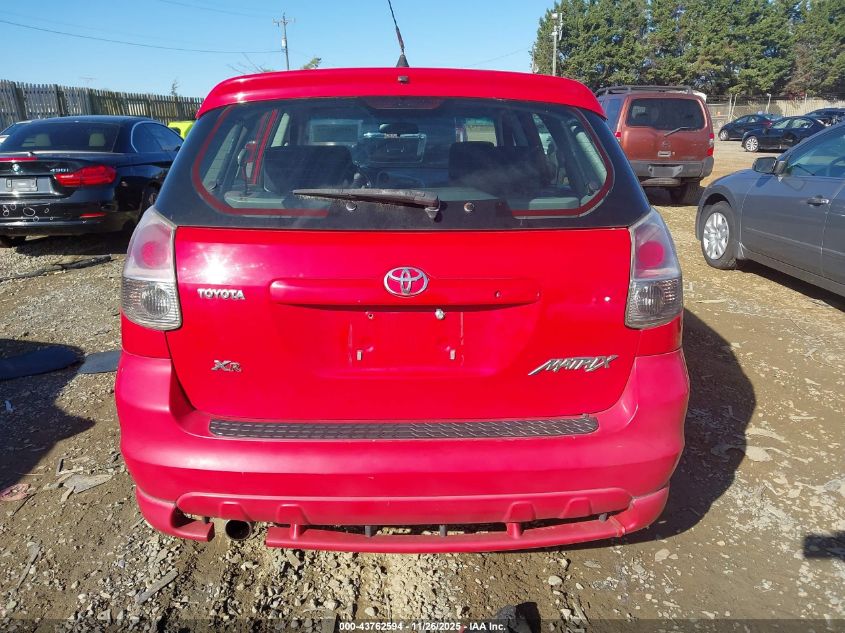2005 Toyota Matrix Xr VIN: 2T1KR32E75C375311 Lot: 43762594