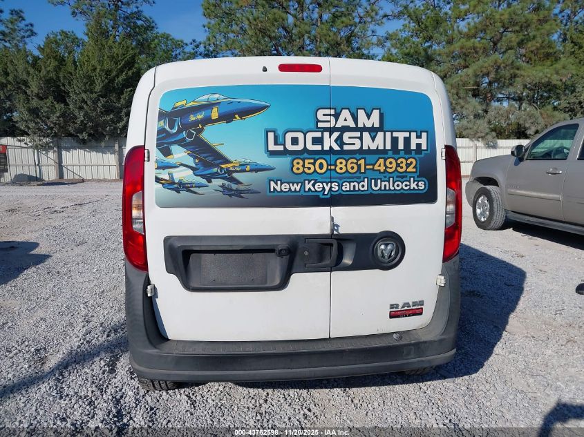 2019 Ram Promaster City Tradesman VIN: ZFBHRFAB0K6M51332 Lot: 43762598