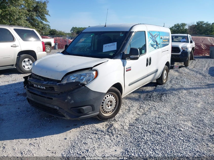 ZFBHRFAB0K6M51332 2019 RAM PROMASTER CITY photo no. 2