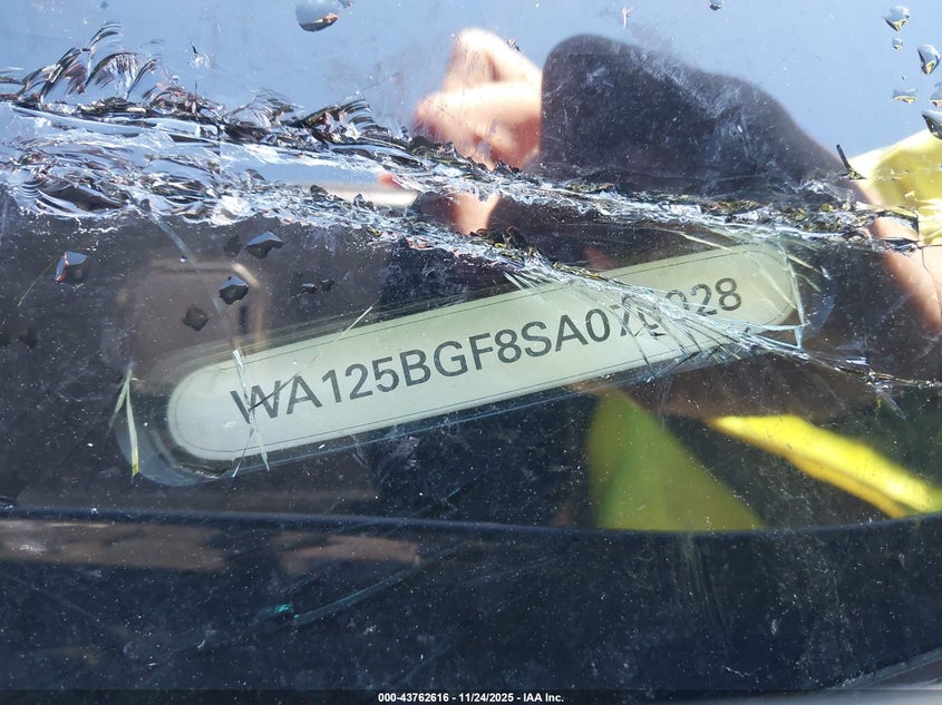 2025 Audi Sq6 E-Tron Premium Plus Quattro VIN: WA125BGF8SA070028 Lot: 43762616