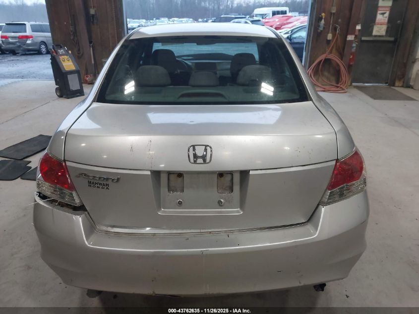 2008 Honda Accord 2.4 Lx VIN: 1HGCP26318A053612 Lot: 43762635