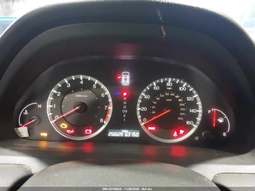 2008 Honda Accord 2.4 Lx VIN: 1HGCP26318A053612 Lot: 43762635