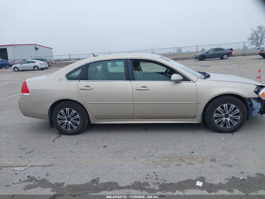 2009 Chevrolet Impala Ls VIN: 2G1WB57K891272296 Lot: 43762718
