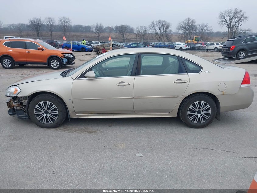 2009 Chevrolet Impala Ls VIN: 2G1WB57K891272296 Lot: 43762718