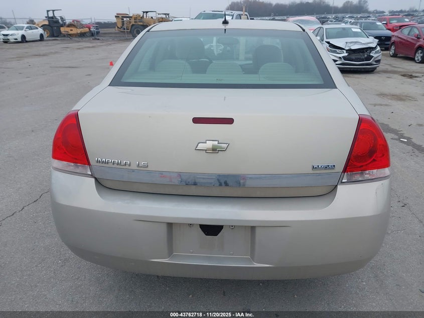 2009 Chevrolet Impala Ls VIN: 2G1WB57K891272296 Lot: 43762718