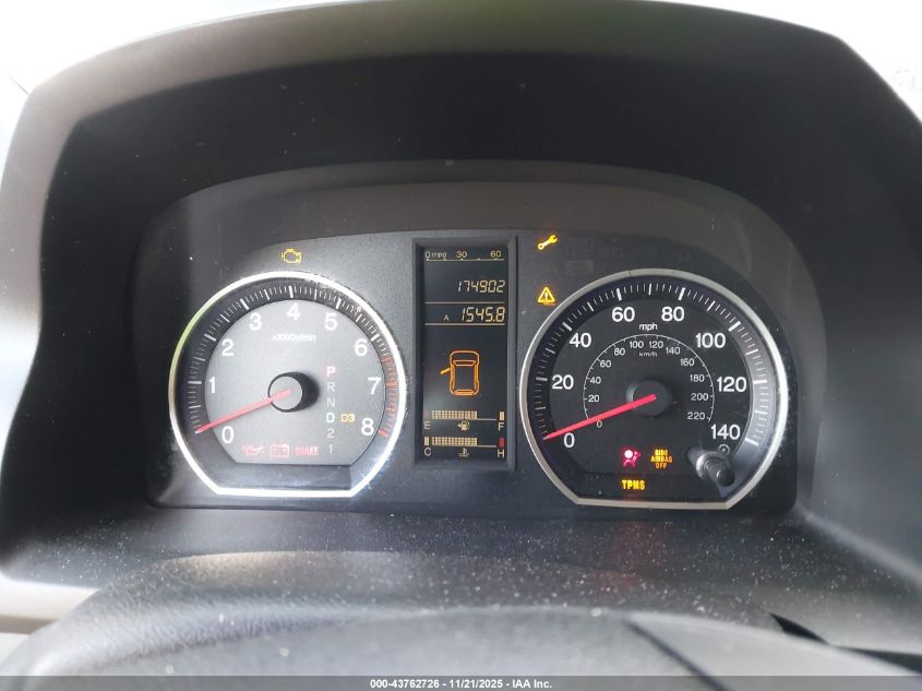 2007 Honda Cr-V Lx VIN: JHLRE38387C074609 Lot: 43762726