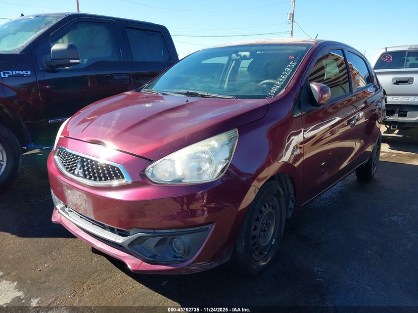 VIN ML3AA28J3JH002972 2018 MITSUBISHI MIRAGE