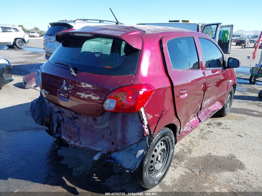 VIN ML3AA28J3JH002972 2018 MITSUBISHI MIRAGE