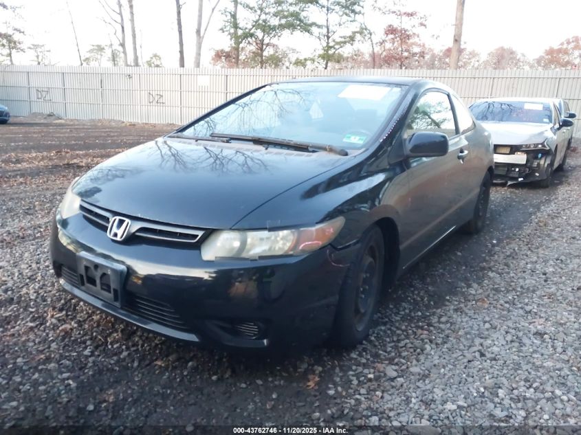 2008 Honda Civic Lx VIN: 2HGFG12678H562421 Lot: 43762746