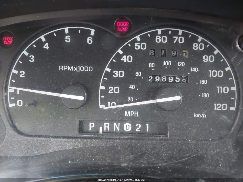 2000 Ford Explorer Xls VIN: 1FMZU62X4YZB82622 Lot: 43762819