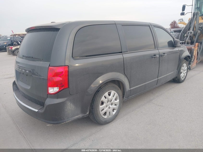 Vin: 2c4rdgbg0kr538415, lot: 44258237, dodge grand caravan se 20194