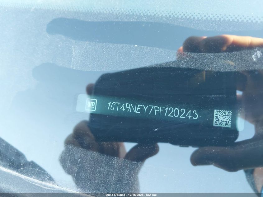 2023 GMC Sierra 2500Hd 4Wd Standard Bed Slt VIN: 1GT49NEY7PF120243 Lot: 43762841