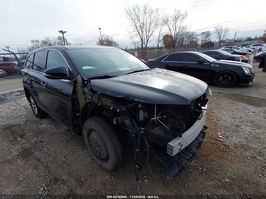 2016 Toyota Highlander Le Plus V6 VIN: 5TDBKRFH2GS351858 Lot: 43762850