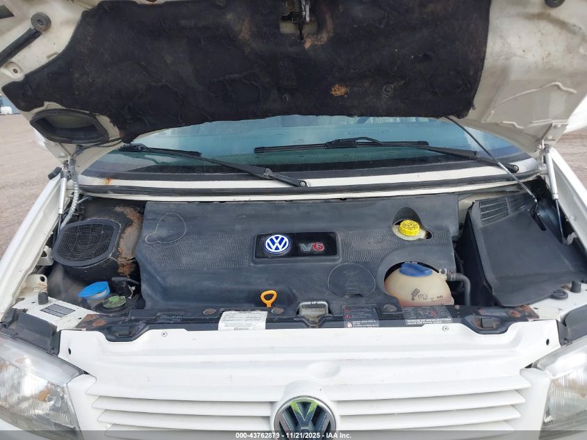 2001 Volkswagen Eurovan VIN: WV3AB47021H116344 Lot: 43762879