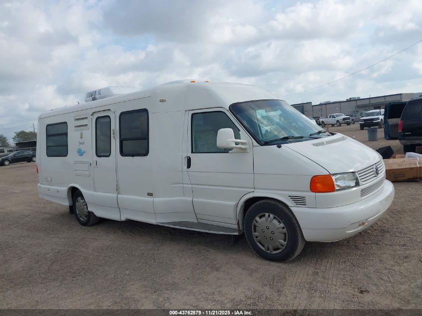 2001 Volkswagen Eurovan VIN: WV3AB47021H116344 Lot: 43762879