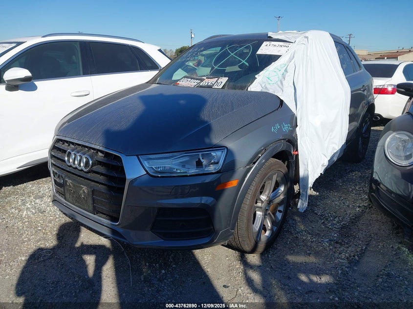 Vin: wa1bfcfs5gr013330, lot: 44258288, audi q3 2.0t premium plus 20162