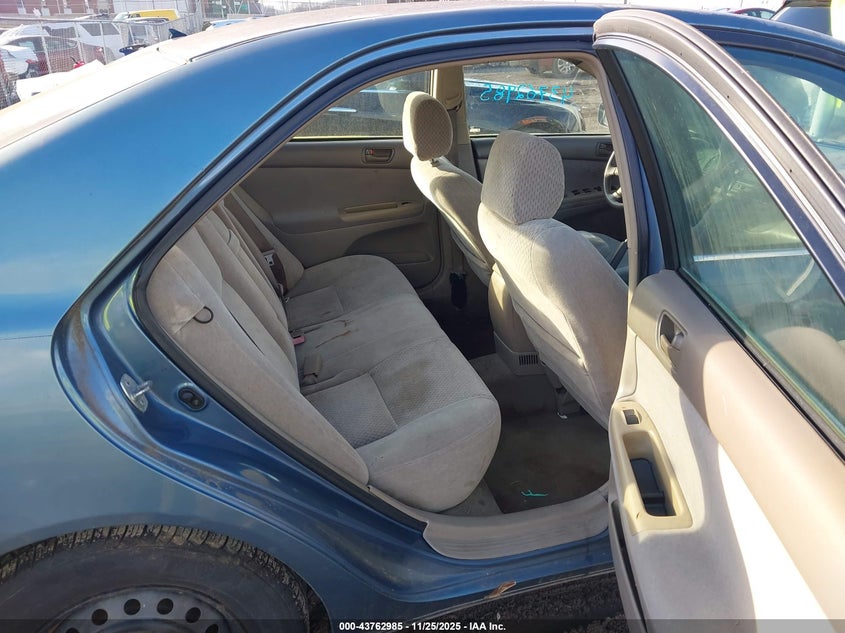 2003 Toyota Camry Le VIN: 4T1BE32K43U763271 Lot: 43762985