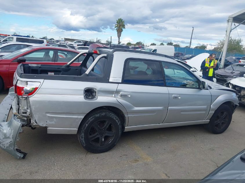 2006 Subaru Baja Turbo VIN: 4S4BT63C565102345 Lot: 43763016