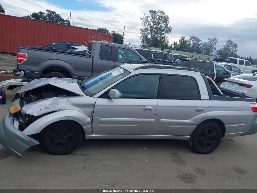 2006 Subaru Baja Turbo VIN: 4S4BT63C565102345 Lot: 43763016