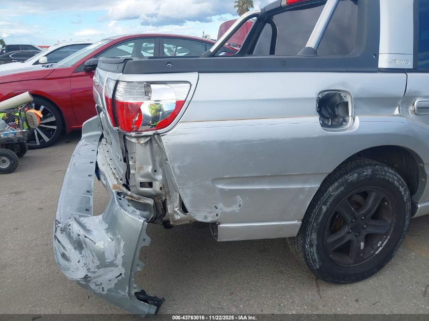 2006 Subaru Baja Turbo VIN: 4S4BT63C565102345 Lot: 43763016