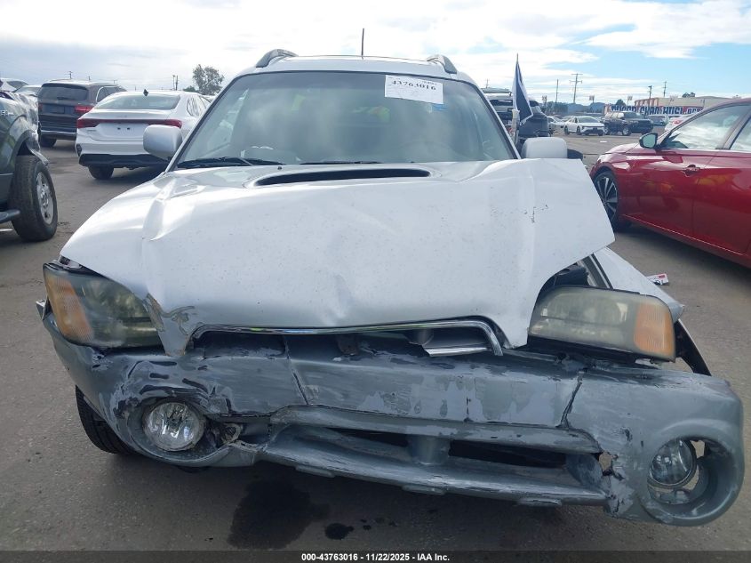 2006 Subaru Baja Turbo VIN: 4S4BT63C565102345 Lot: 43763016