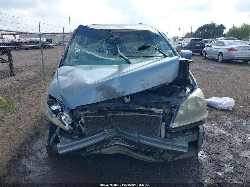 2006 Honda Odyssey Ex-L VIN: 5FNRL38656B126244 Lot: 43763025