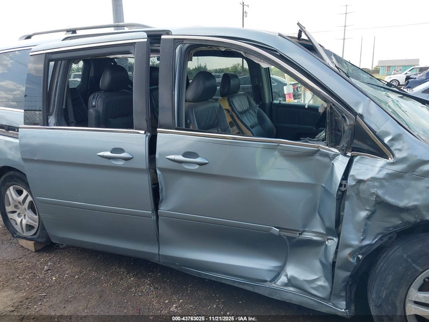 2006 Honda Odyssey Ex-L VIN: 5FNRL38656B126244 Lot: 43763025