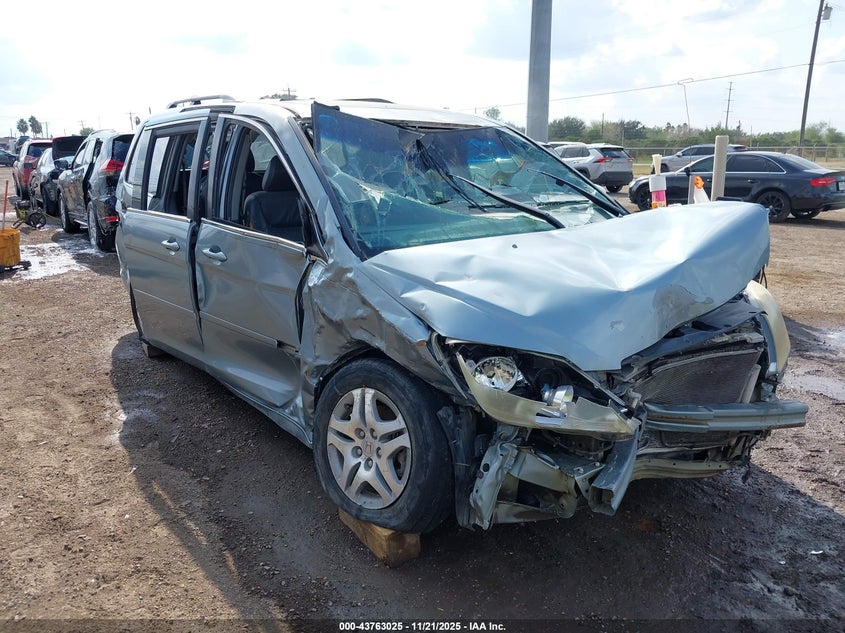 2006 Honda Odyssey Ex-L VIN: 5FNRL38656B126244 Lot: 43763025