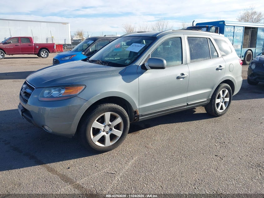 5NMSH73E77H033072 2007 HYUNDAI SANTA FE photo no. 2
