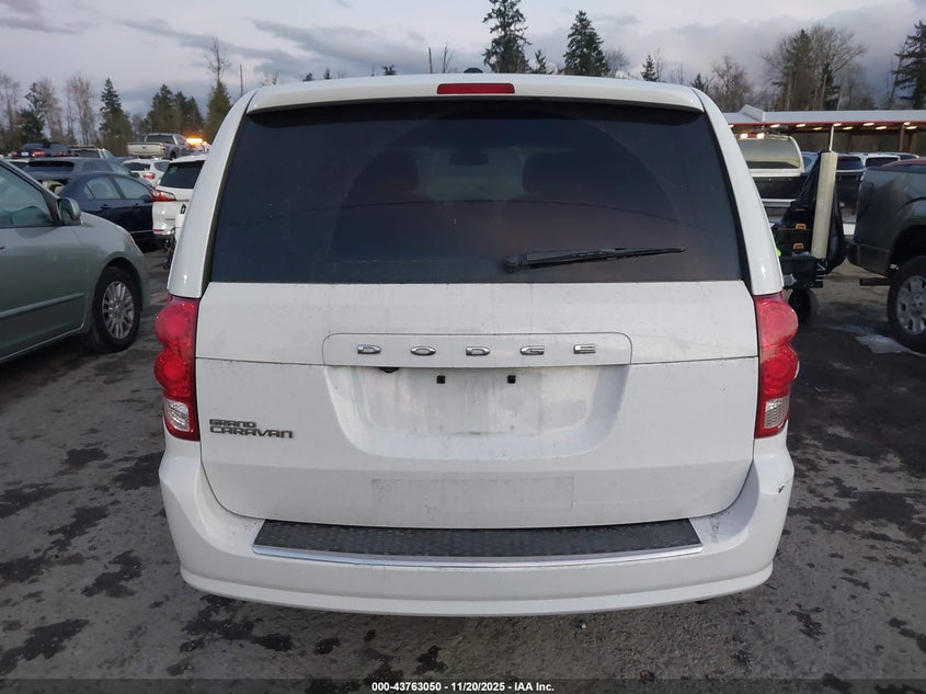 2019 Dodge Grand Caravan Se 35Th Anniversary Edition VIN: 2C4RDGBG6KR777838 Lot: 43763050