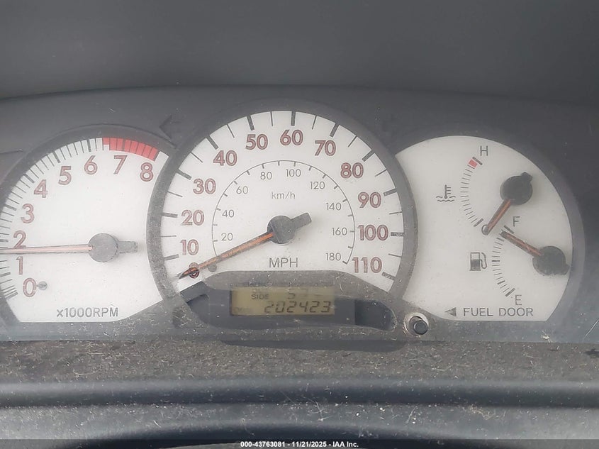 2003 Toyota Corolla S VIN: 1NXBR32E93Z041843 Lot: 43763081