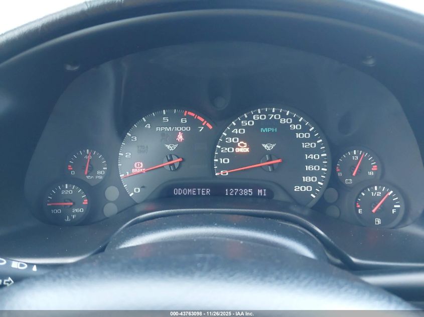 2000 Chevrolet Corvette VIN: 1G1YY22G0Y5131504 Lot: 43763098