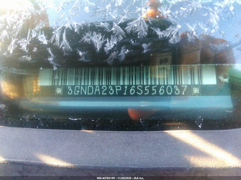 2006 Chevrolet Hhr Lt VIN: 3GNDA23P16S556037 Lot: 43763100
